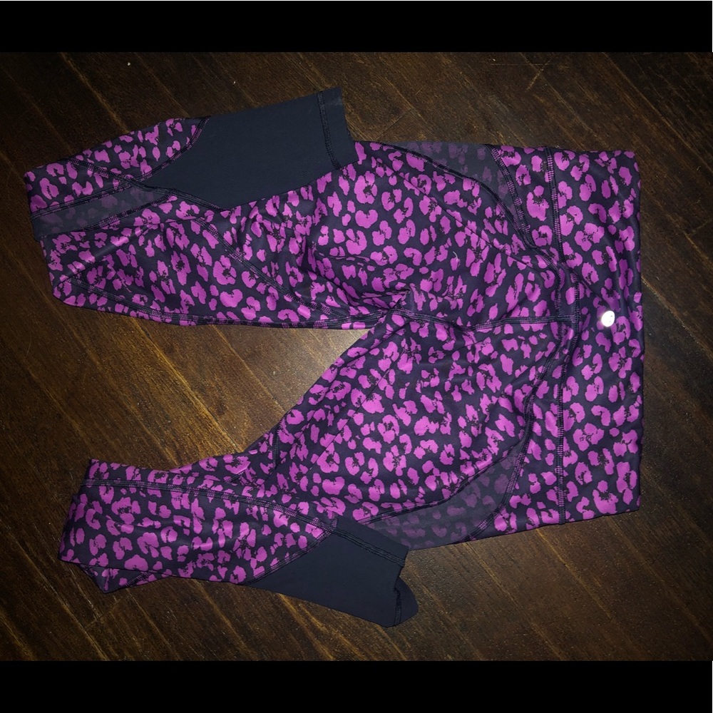 Lululemon cheetah full length pant